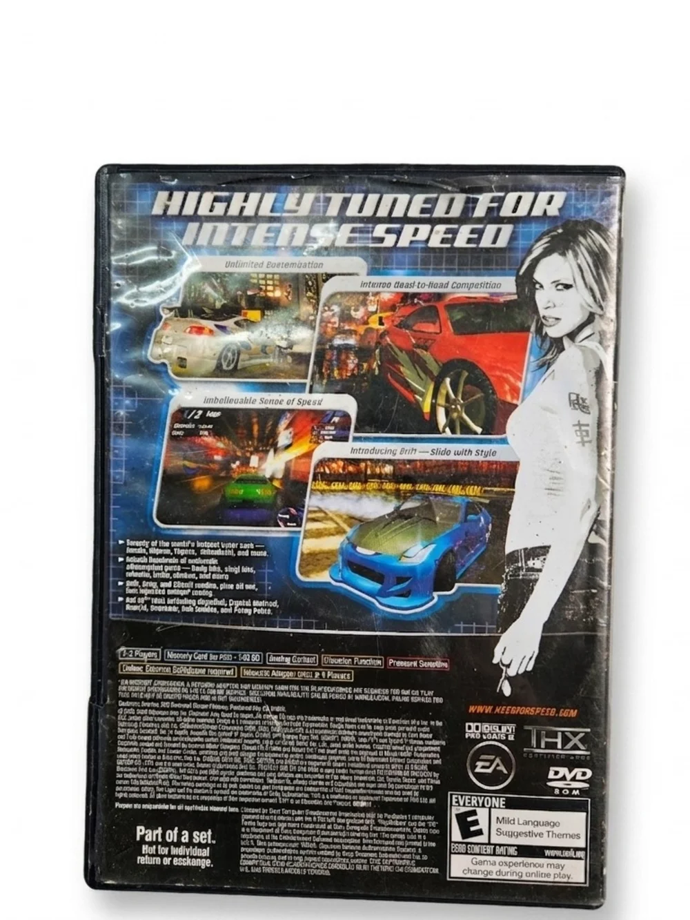 Sony Need for Speed: Underground - Orange Edition